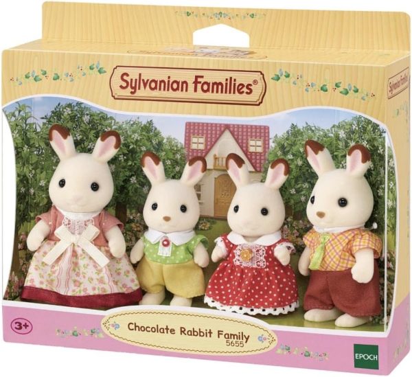 Sylvanian Families - Familia Conejo Chocolate