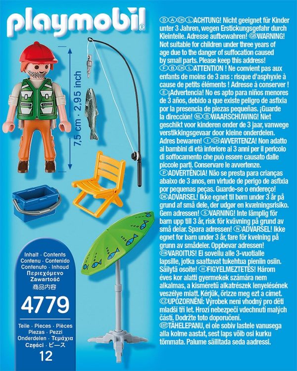 Playmobil Figura Pescador - Imagen 3