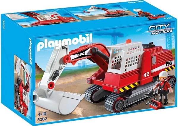 Playmobil City Action Excavadora de Construcción