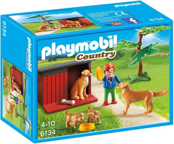 Playmobil Golden retrievers