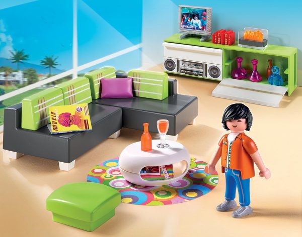 Playmobil City life Sala de Estar moderna - Imagen 2