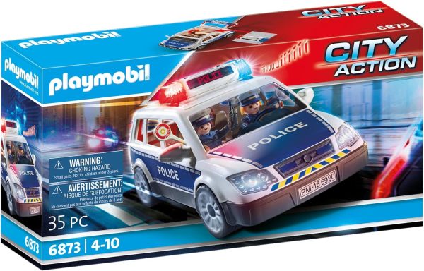 Playmobil Coche policia con luces y sonido