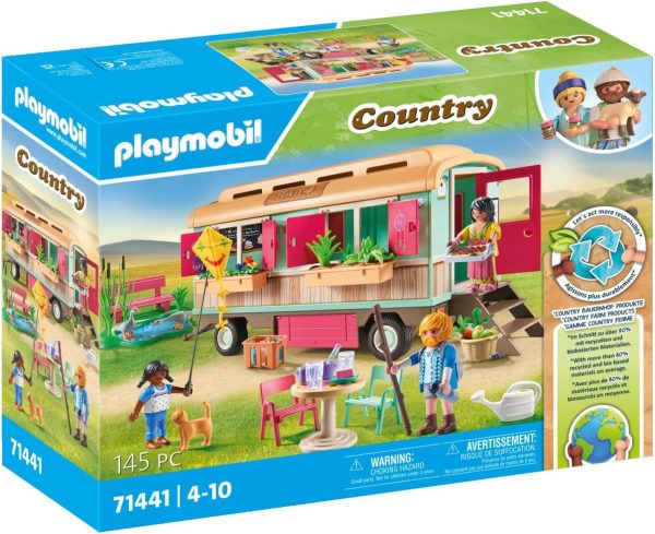 Playmobil Cafe Tren con Huerto