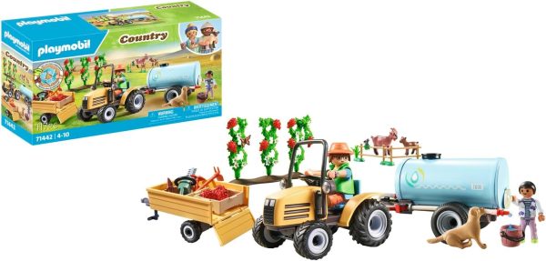 Playmobil Tractor con Trailer y Cisterna - Imagen 2